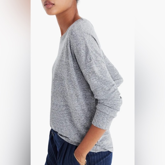 Madewell Tops - MADEWELL - Dropped Shoulder Long Sleeve Tee